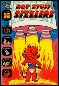 HOT STUFF SIZZLERS COMICS #38 1969--STUMBO-ROCKET COVER FN