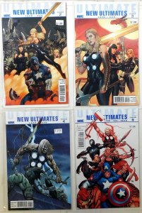 Ultimate New Ultimates Lot 4 #2, 3, 4, 5 2010 Marvel Avengers Comics
