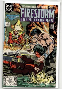 Firestorm, the Nuclear Man #81 (1989) Firestorm