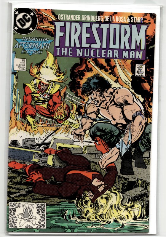 Firestorm, the Nuclear Man #81 (1989) Firestorm