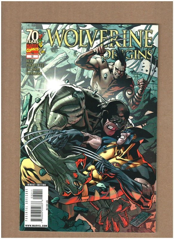 Wolverine Origins #32 Marvel Comics 2009 Daken & Cyber VF+ 8.5