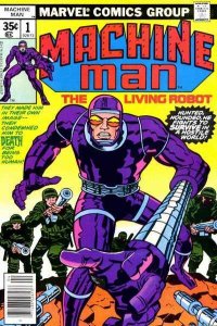 Machine Man (1978 series)  #1, Fine+ (Stock photo)