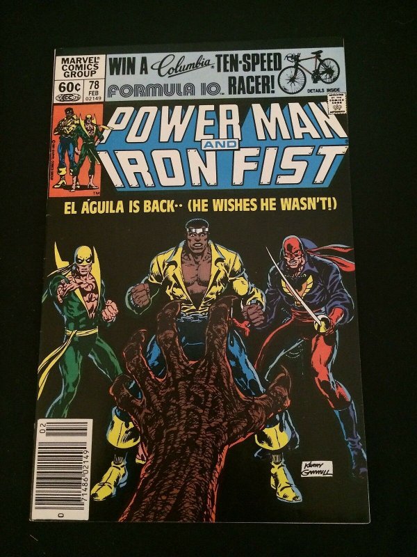 POWER MAN AND IRON FIST #78 F+ Condition