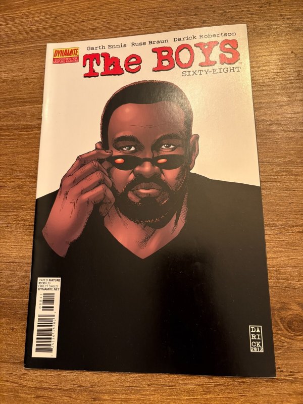 The Boys # 68 NM- Dynamite Comic Book 1st Print Garth Ennis Robertson 8 J408