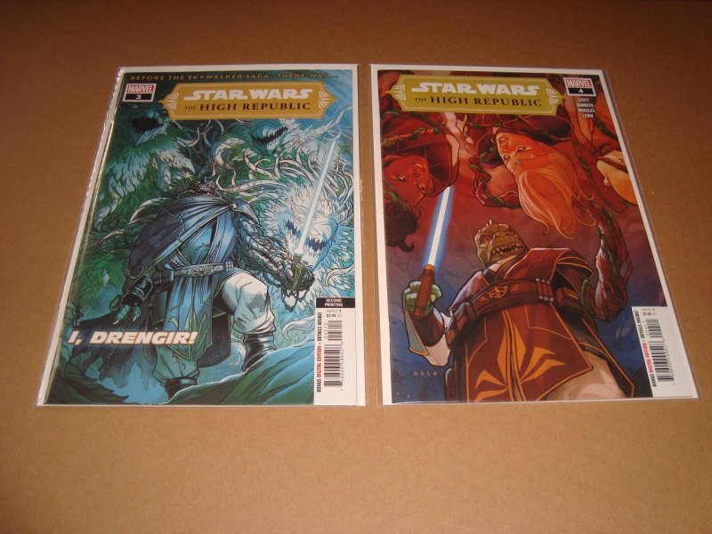 STAR WARS THE HIGH REPUBLIC 1-6 PLUS ADDITIONAL PRINT VARIANTS (2021) LOT OF 12