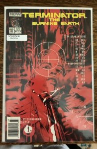 The Terminator: The Burning Earth #5 Newsstand Edition (1990)