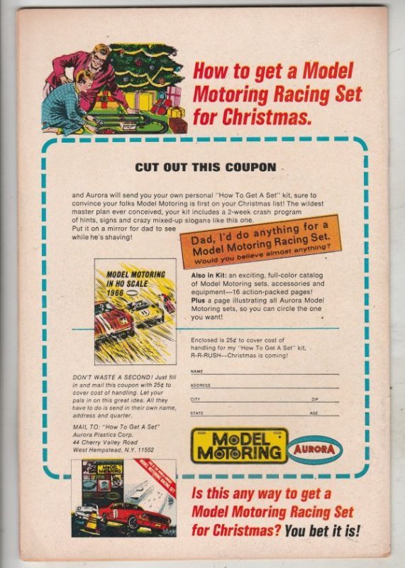 Showcase Comics #66 (Feb-67) FN/VF+ High-Grade B'Wana Beast