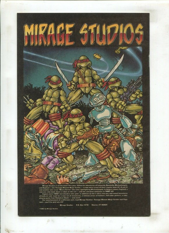 New Age Comics #1 - 1st TMNT Ad (8.0/8.5) 1985
