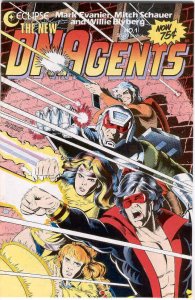 DNAGENTS 1 ORIGIN ISSUE NM++ ECLIPSE SCARCE *CHEAP ADD TO ORDER*