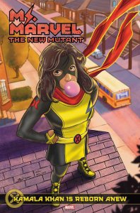 Ms. Marvel: The New Mutant #4 Benjamin Su Homage Variant comic book