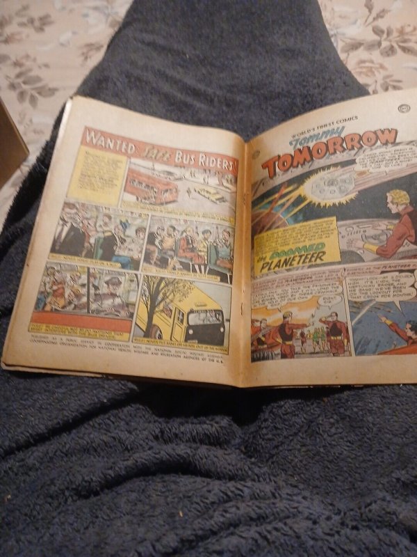 World's Finest Comics 121 Xanu! Tommy Tomorrow Murphy Anderson! 1961 DC Batman