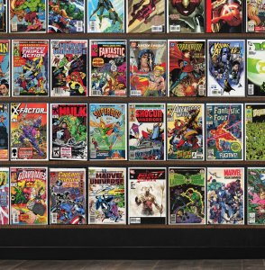 Huge Lot 150+ Comics with Captain America, Iron Man, X-Factor, Ion & More!