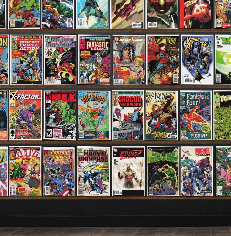Huge Lot 150+ Comics with Captain America, Iron Man, X-Factor, Ion & More!