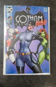 GOTHAM CITY SIRENS 1 SZERDY EXCLUSIVE VARIANT - CATWOMAN, POISON IVY & HARLEY DC