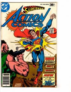 5 Action Comics Feat. Superman DC Comic Books # 463 464 486 487 488 Batman J268