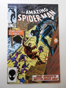 The Amazing Spider-Man #265 (1985) VF- Condition 1st Appearance of Silver Sable!