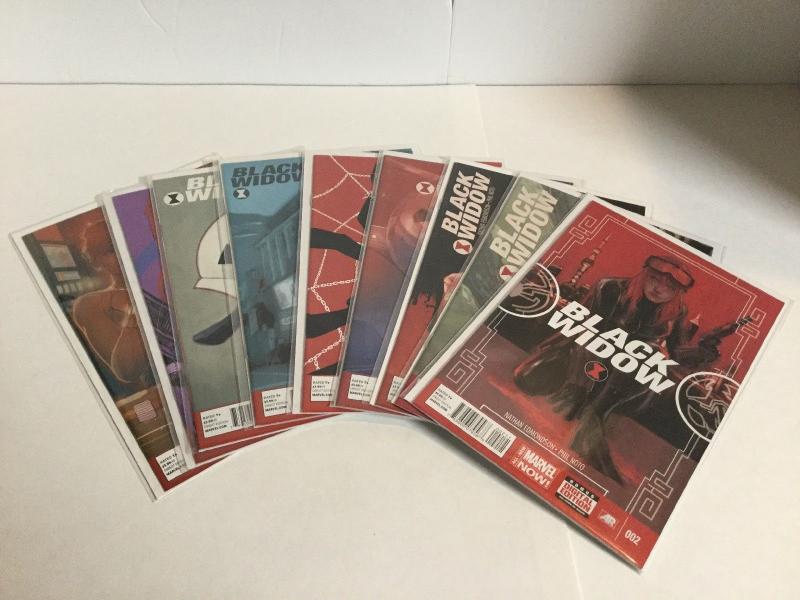 Black Widow 2-11 Lot Set Run Nm Near Mint Marvel Comics A10