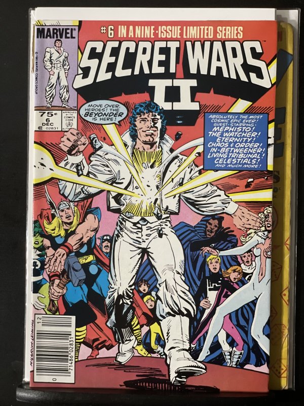 Secret Wars II #6 Newsstand Edition (1985)