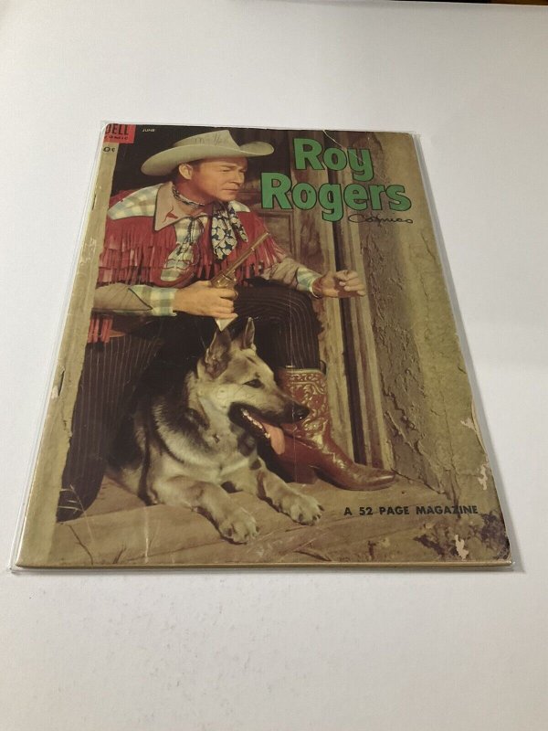 Roy Rogers Comics 78 Vg Very Good 4.0 Dell Comics