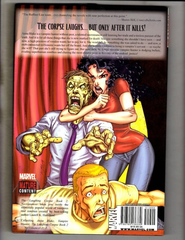 Anita Blake Laughing Corpse Book 2 Marvel Comics HARDCOVER Graphic Novel J333