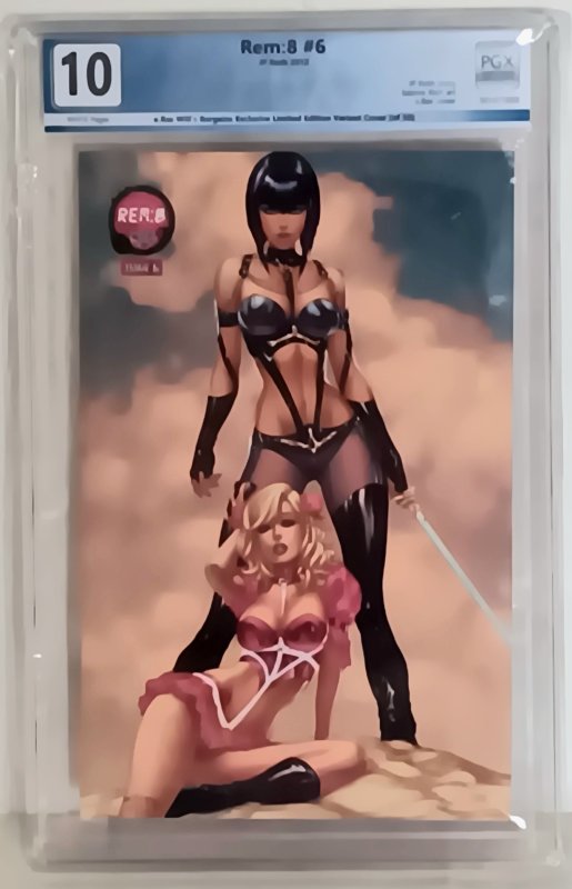 REM:8 #6 EBAS GRADED 10.0 GEM MINT !!! Ltd. Ed. 50