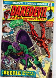 Daredevil 108 strict VF+ 8.5 1974  The Beetle Strikes more at Kermitspad