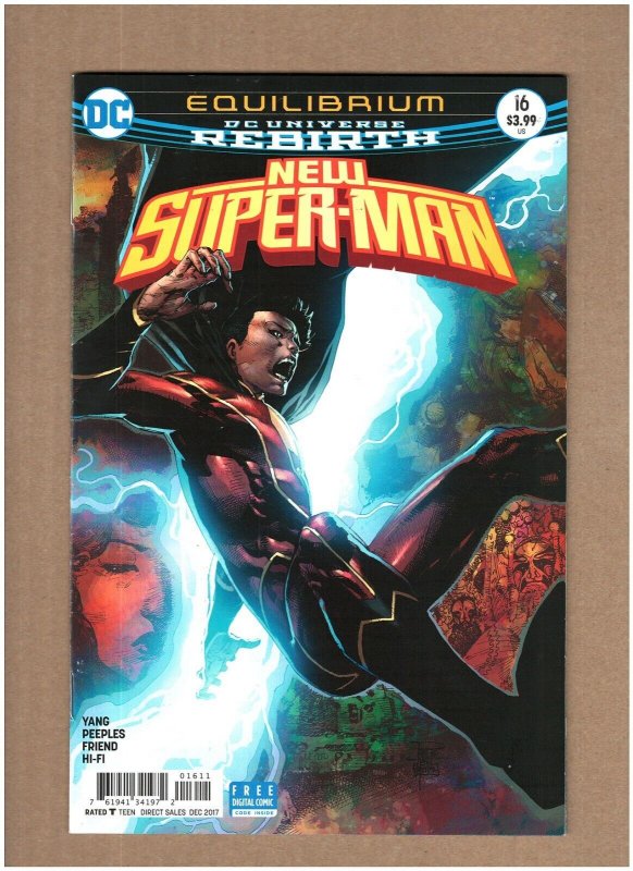New Super-man #16 DC Rebirth 2017 Chinese Superman NM- 9.2