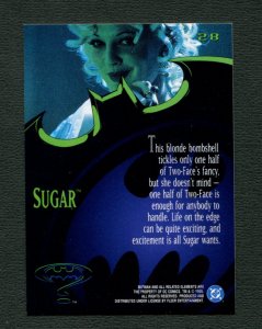 Batman Forever Card #28 ( Mint ) / Drew Barrymore / 1995 Fleer