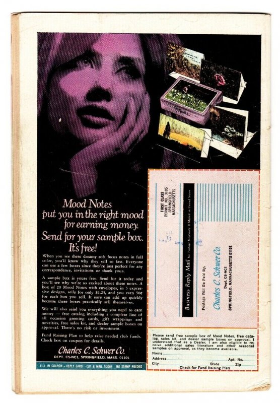 Young Romance #192 comic book 1972-DC-spicy interior art