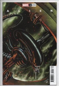 ALIEN #1, NM, Ron Lim, 2021, more Horror in store, Variant Marvel