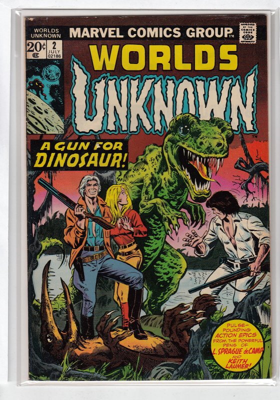 WORLDS UNKNOWN (1973 MARVEL) #2 VG/FN A05759