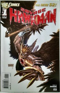 THE SAVAGE HAWKMAN #1 (2011) PHILIP TAN COVER DC NEW 52 NM.