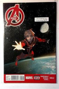 Avengers #34.2 (2015) Marvel Comics The Avengers 1st Print Comic Book