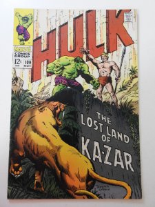 The Incredible Hulk #109 (1968) FN+ Condition!