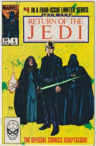 Star Wars: Return of the Jedi #4 (Jan 1984, Marvel), VFN condition (8.0)