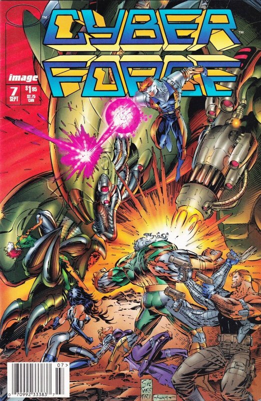 Cyberforce (Vol. 2) #7 (Newsstand) FN ; Image | Marc Silvestri