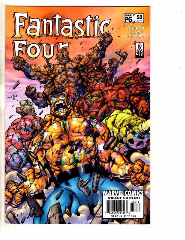 10 Fantastic Four Marvel Comics # 487 488 489 490 491 492 493 494 495 496 TW53