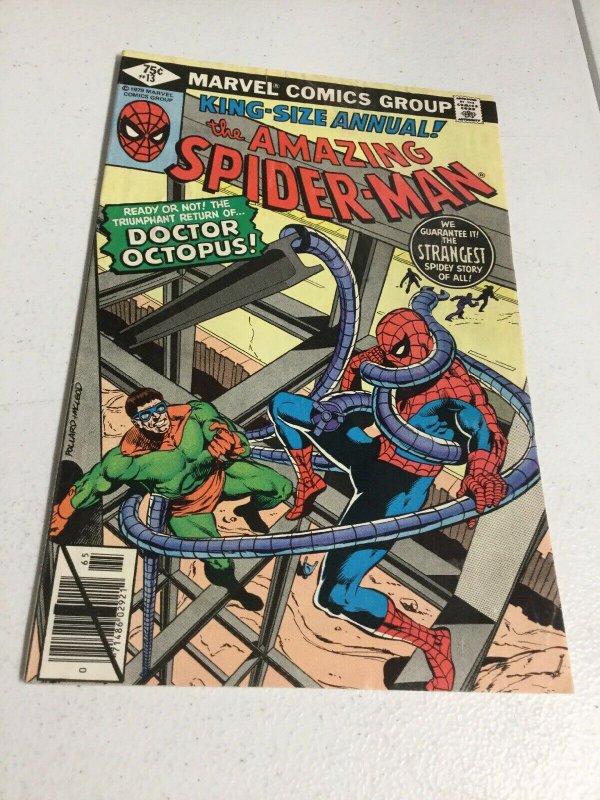 Amazing Spider-Man King Size Annual 13 Vg Very Good 4.0 Mater Damage Marvel