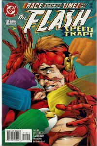 Flash #114 (1987 v2) Mark Waid Doctor Polaris NM