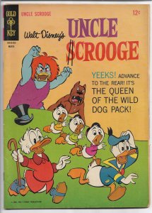 Uncle Scrooge  #62 - Silver Age - March, 1966 (Fine)