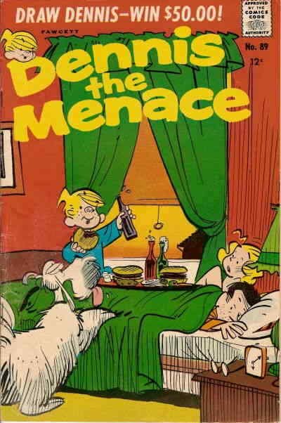 Dennis the Menace (Fawcett) #89 VG; Fawcett | low grade comic - save on shipping 