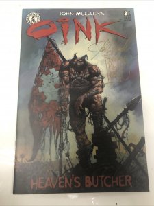 Oink Heaven’s  Butcher #3 (1996) Variant • Kitchen Sink • Signed By John Mueller
