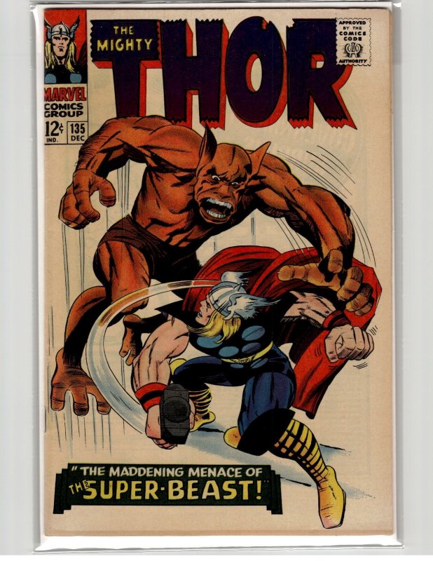 Thor #135 (1966) Thor [Key Issue]