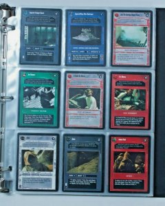 Star Wars Ccg TCG Premiere Limitata (1995) 310/324 Nero Boarder 