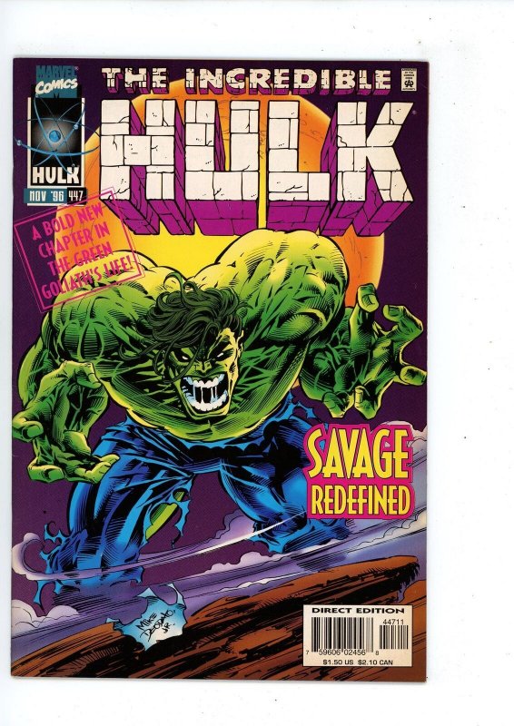 The Incredible Hulk #447 (1996) Marvel Comics