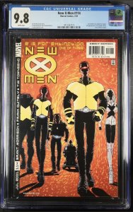 WHITE Pgs New X-Men #114 CGC 9.8 1st App of Cassandra Nova Deadpool 3 MCU Movie