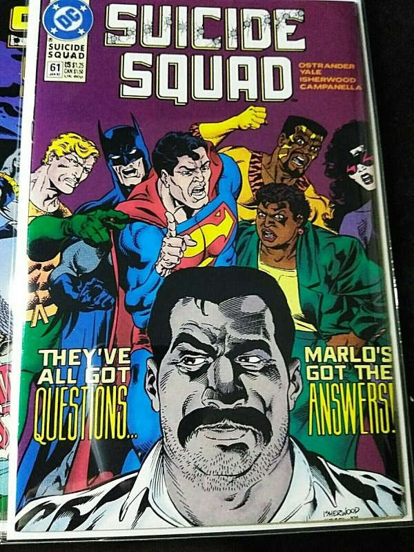 Suicide Squad Comic Books HIGH GRADE Lot #56, 57, 59, 60, 61, 62 