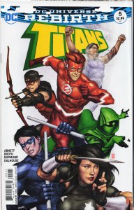 Titans #5 Variant Cover (2017) Flash