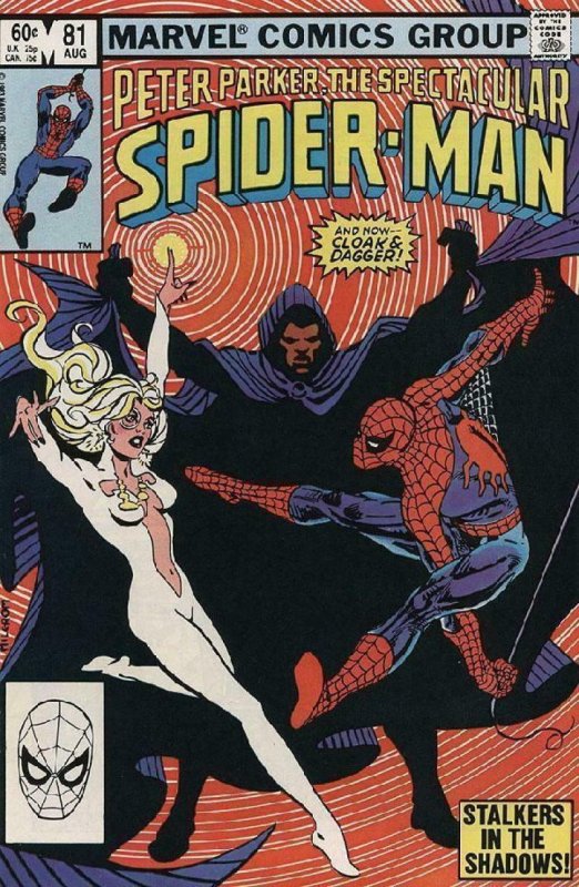 SPECTACULAR SPIDER-MAN #81, VF/NM, Cloak Dagger, 1976 1983, more in store 