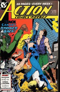 Action Comics Weekly #624 (1988) Black Canary